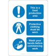 Food Production Area Sign - JPS Online Ltd