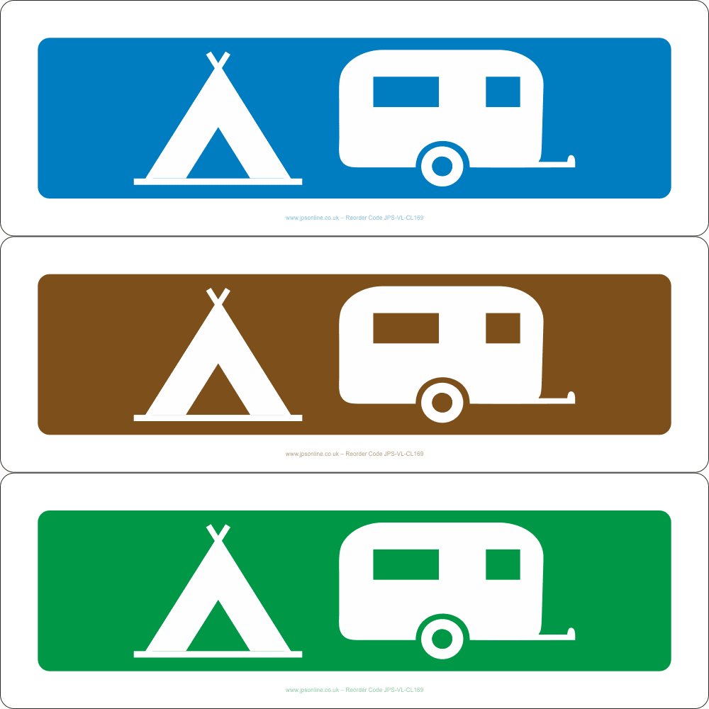 Camping and Caravanning Sign - JPS Online Ltd