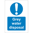 Grey Water Disposal Sign - JPS Online Ltd