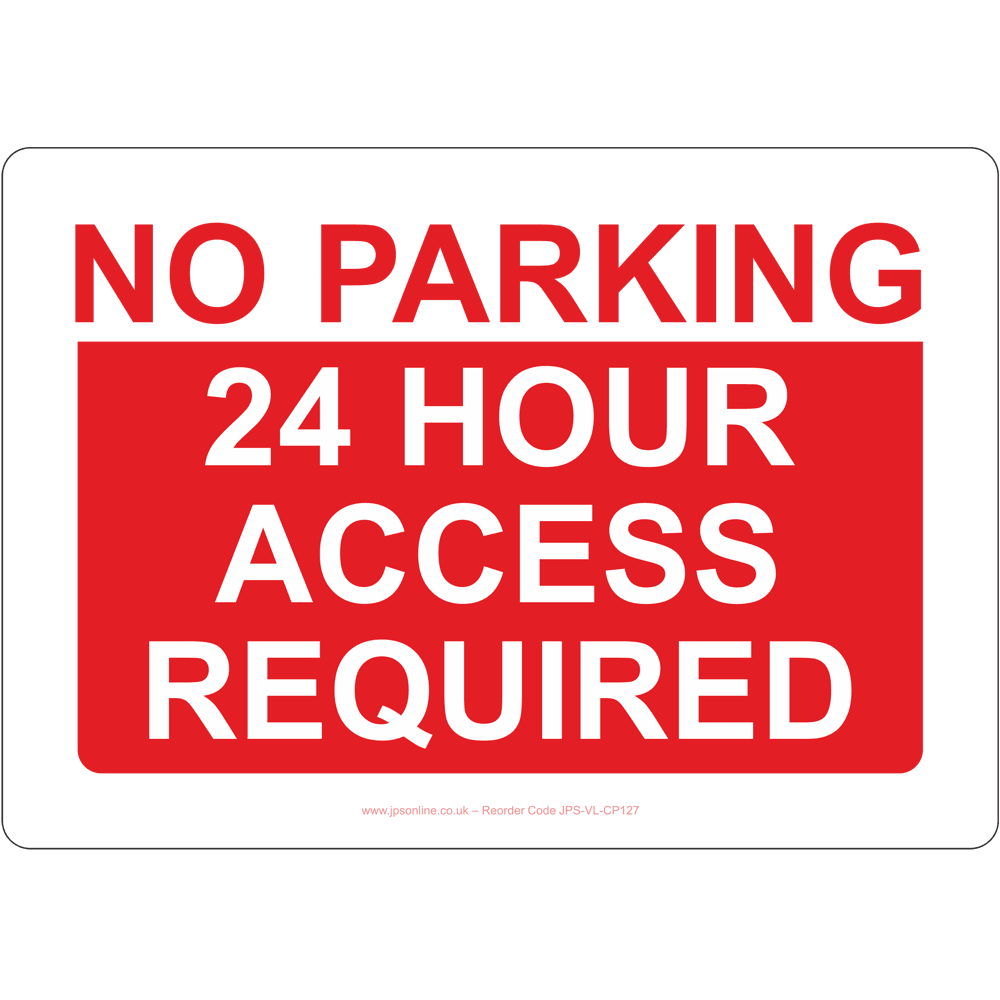 Cartello No Parking Divieto Di Sosta - Alluminio 25,4x35,5 Cm Antiruggine