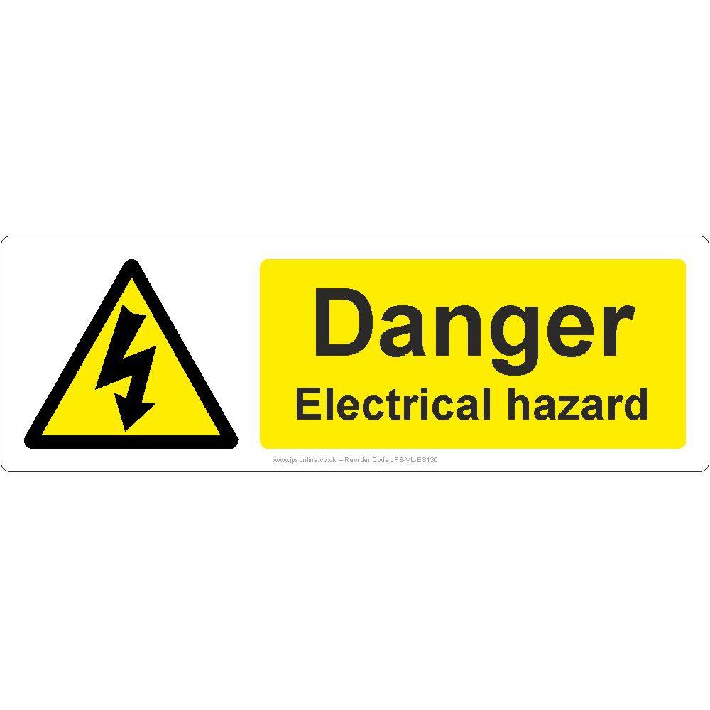Danger Electrical Hazard Sign - JPS Online Ltd