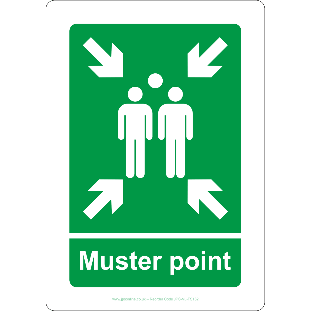 Muster Point Sign – JPS Online Ltd