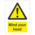 Mind Your Head Sign - JPS Online Ltd