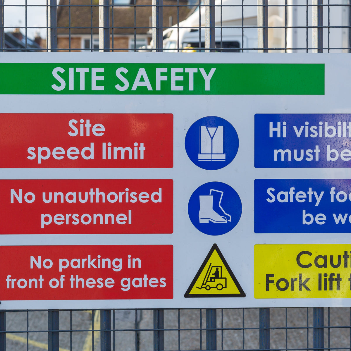 Understanding the Four Key Colours in Health and Safety Signs and Thei