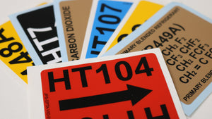Pipe Identification Labels