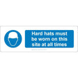 Hard Hats Mandatory Sign - JPS Online Ltd