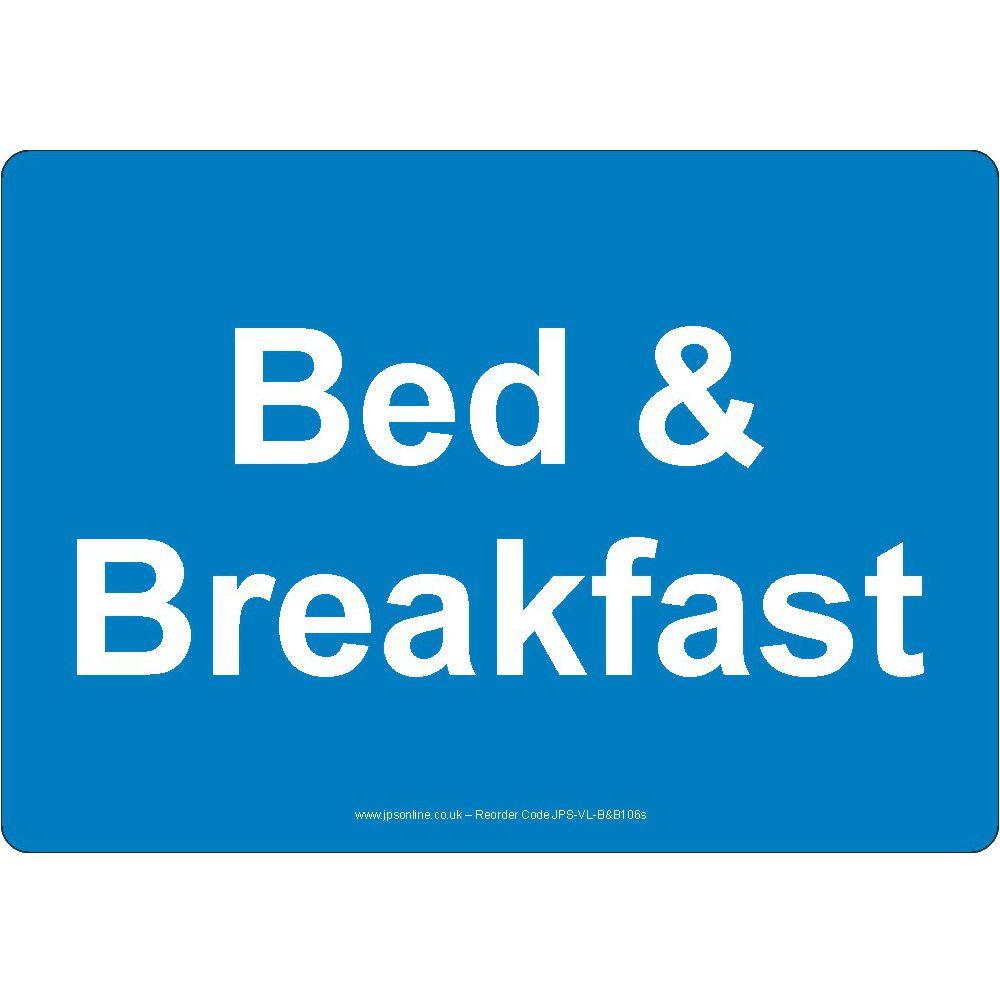 Breakfsast Sign Bed & Breakfast Sign – JPS Online Ltd