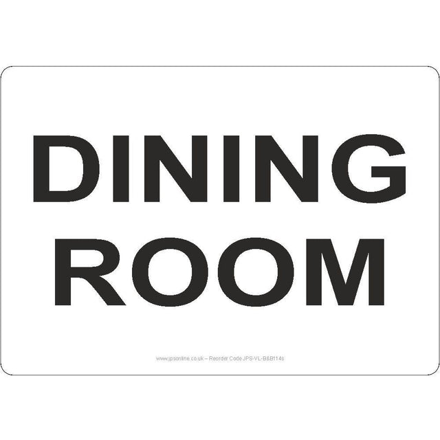 Dining Room Sign - JPS Online Ltd