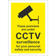 These Premises Are Under CCTV Surveillance Sign - JPS Online Ltd