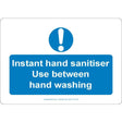 Instant Hand Sanitiser Sign - JPS Online Ltd