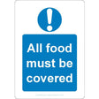 All Food Must Be Covered Sign - JPS Online Ltd