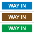 Way In Sign - JPS Online Ltd