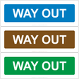 Way Out Sign - JPS Online Ltd