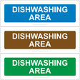 Dishwashing Area Sign - JPS Online Ltd