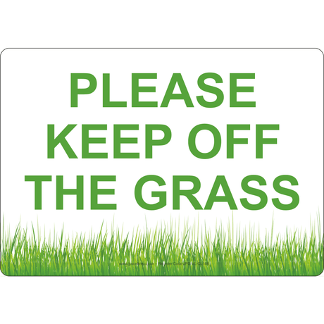 Please Keep Off The Grass Sign - JPS Online Ltd