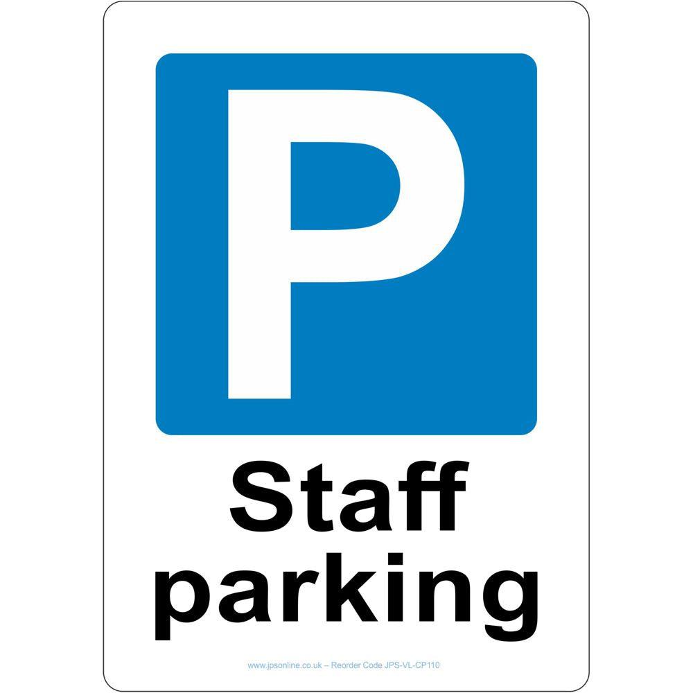 Staff Parking Sign - JPS Online Ltd