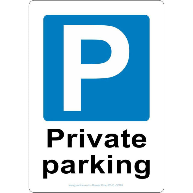 Private Parking Sign - JPS Online Ltd