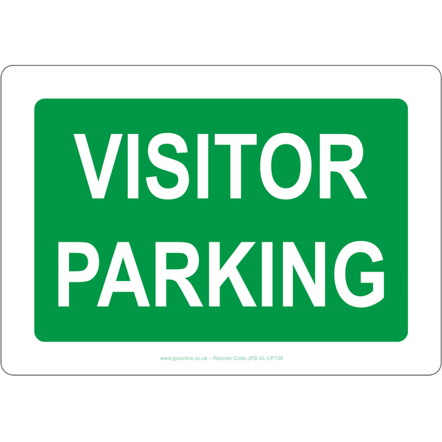 Visitor Parking Sign - JPS Online Ltd