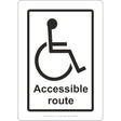 Accessible Route Sign - JPS Online Ltd