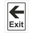 Exit Left Arrow Sign - JPS Online Ltd