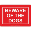 Beware Of The Dogs Sign - JPS Online Ltd