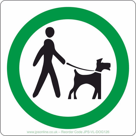 Keep your dog on a lead Sign - JPS Online Ltd