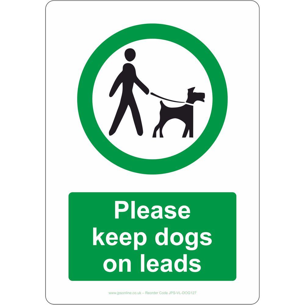 Please keep dog on lead sign – JPS Online Ltd