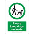 Please keep dog on lead sign - JPS Online Ltd