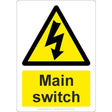 Main Switch Sign - JPS Online Ltd