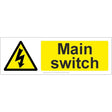 Main Switch Sign - JPS Online Ltd