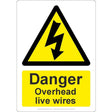 Danger Overhead Live Wires Sign - JPS Online Ltd