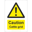 Caution Cattle Grid Sign - JPS Online Ltd