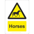 Horses Sign - JPS Online Ltd