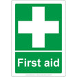 First Aid Sign Portrait - JPS Online Ltd