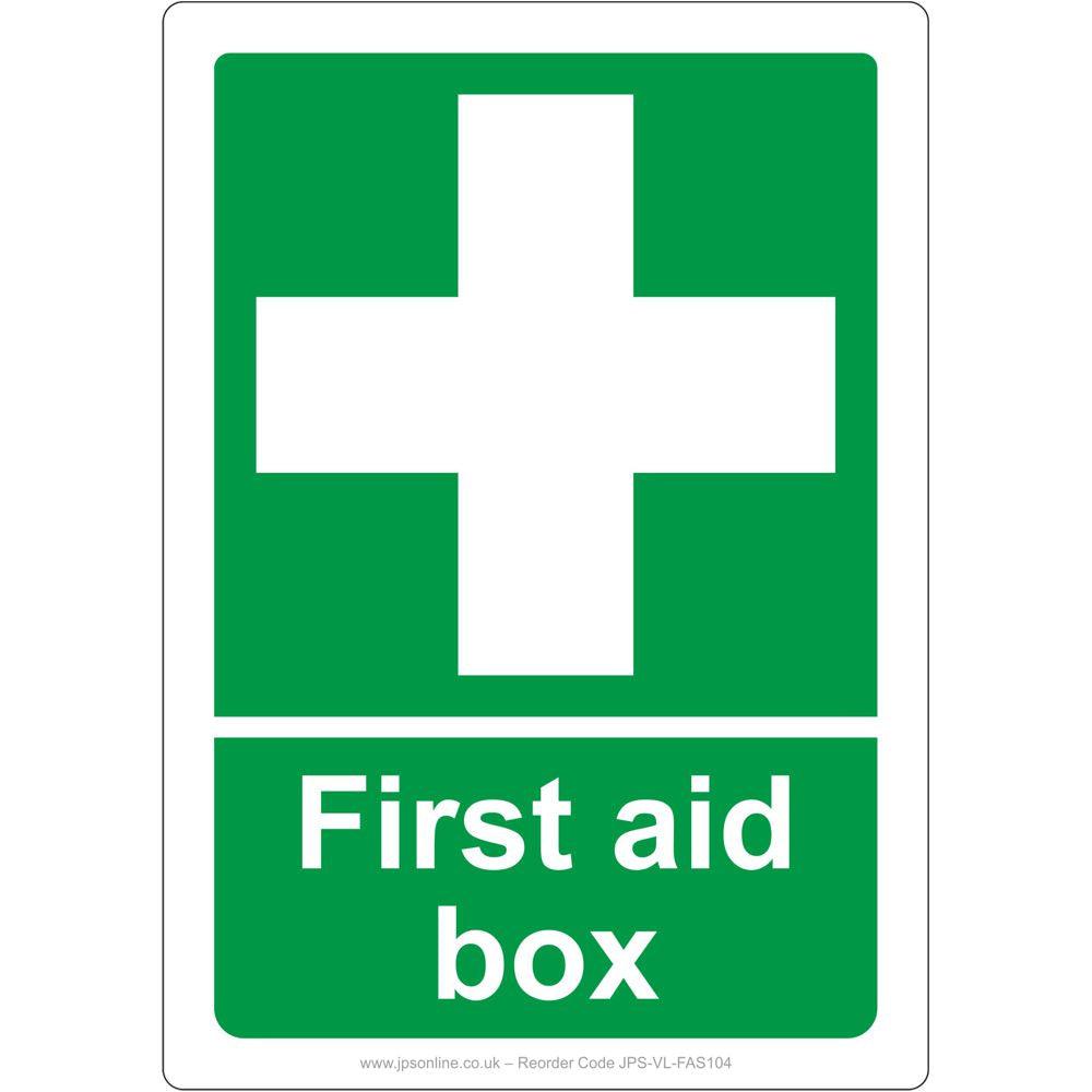 First Aid Box Sign - JPS Online Ltd