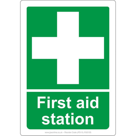 First Aid Station Sign - JPS Online Ltd