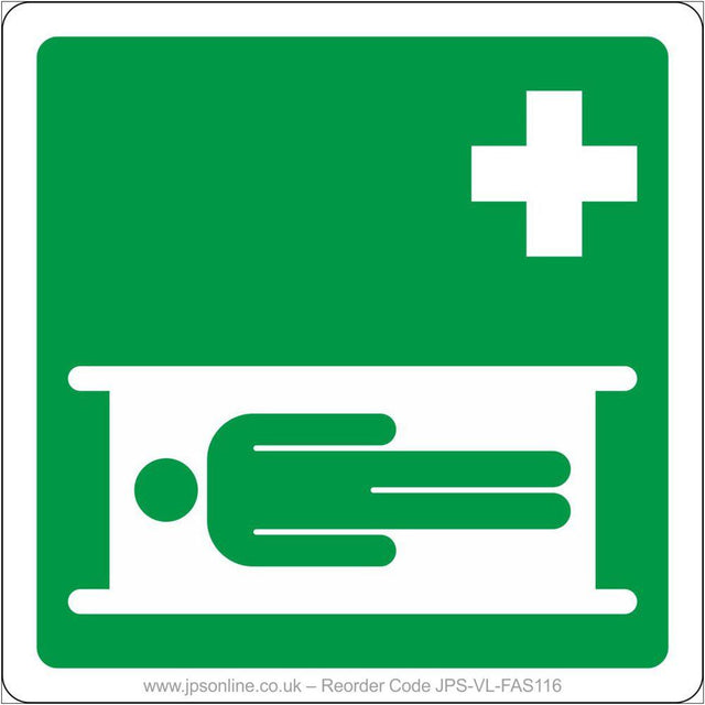 Emergency Stretcher Sign - JPS Online Ltd