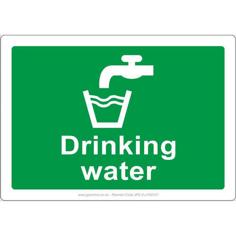 Drinking Water Sign - JPS Online Ltd