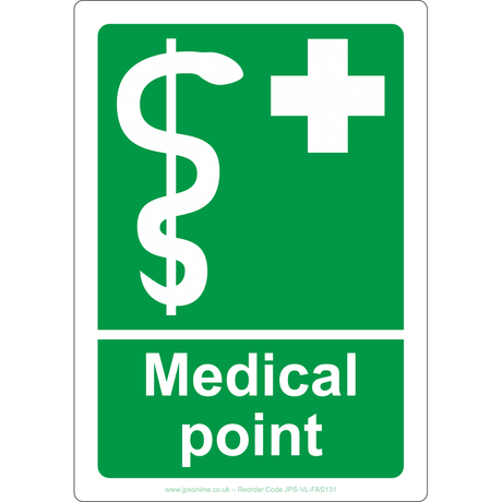 Medical Point Sign - JPS Online Ltd