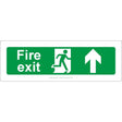 Fire Exit Arrow UP Sign - JPS Online Ltd