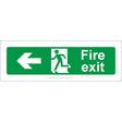 Fire Exit Arrow Left Sign - JPS Online Ltd