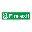 Fire Exit Graphic Left Sign - JPS Online Ltd