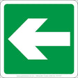 Fire Exit with Arrow Sign - JPS Online Ltd