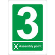 Assembly Point '3' Sign - JPS Online Ltd