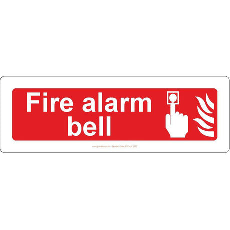 Fire Alarm Bell Sign - JPS Online Ltd