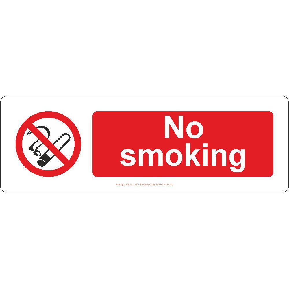 No Smoking Sign – JPS Online Ltd