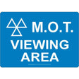 M.O.T. Viewing Area Sign - JPS Online Ltd