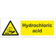 Hydrochloric Acid Sign - JPS Online Ltd