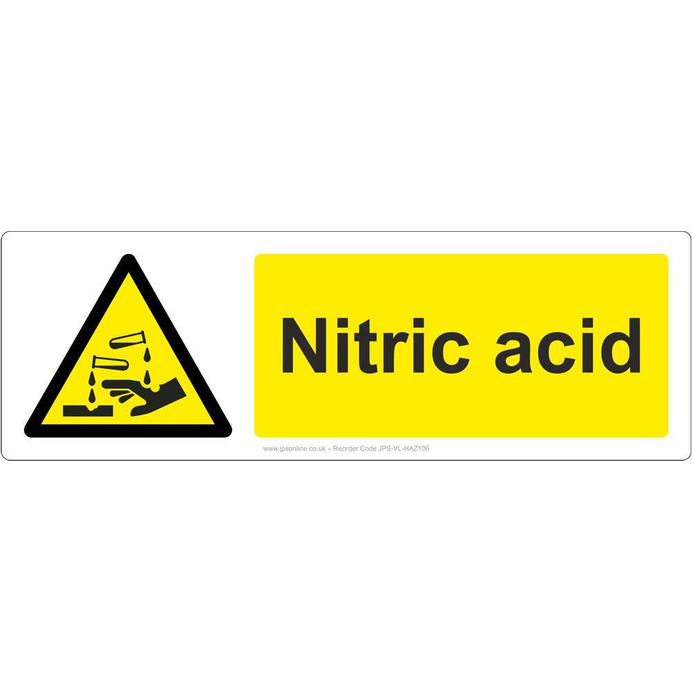 Nitric Acid Sign – JPS Online Ltd