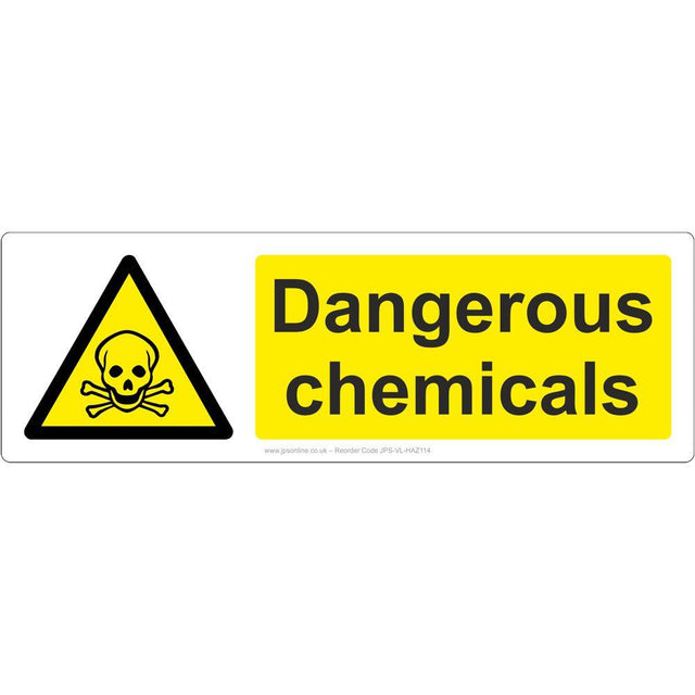 Dangerous Chemicals Sign - JPS Online Ltd